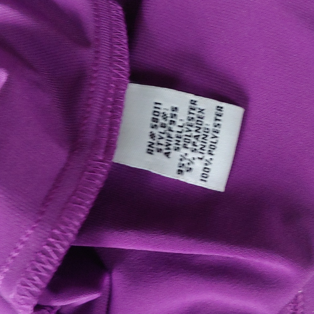 NWT Signature by Sangria Purple Maxi Dress - Picture 8 of 12